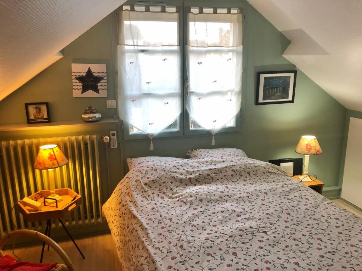 Chambre Double Avec Salle De Bain Privative オセール エクステリア 写真