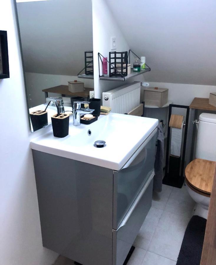 Chambre Double Avec Salle De Bain Privative オセール エクステリア 写真
