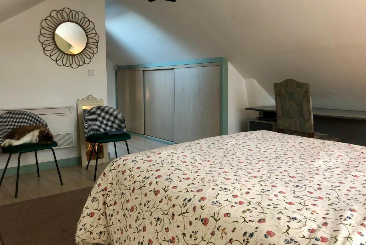Chambre Double Avec Salle De Bain Privative オセール エクステリア 写真