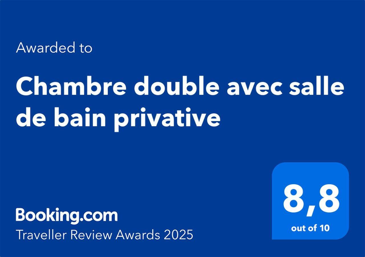 Chambre Double Avec Salle De Bain Privative オセール エクステリア 写真